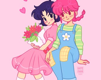 Ranma 1/2 Inspired Print