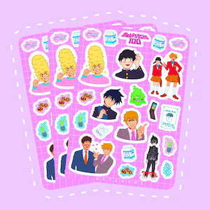 MP 100 Inspired Sticker Sheet