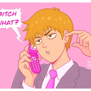 Reigen Cell Phone Print