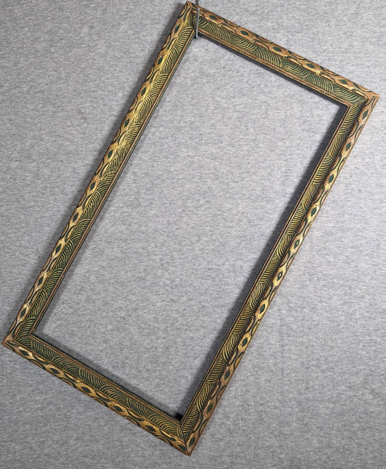 6x12 Frame Vintage Deco Gold Ornate With Optional Glass and - Etsy