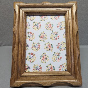 Photo Storage Book with 48 Photo Capacity Scalloped Oak 3 1/2&quot; x 5&quot;