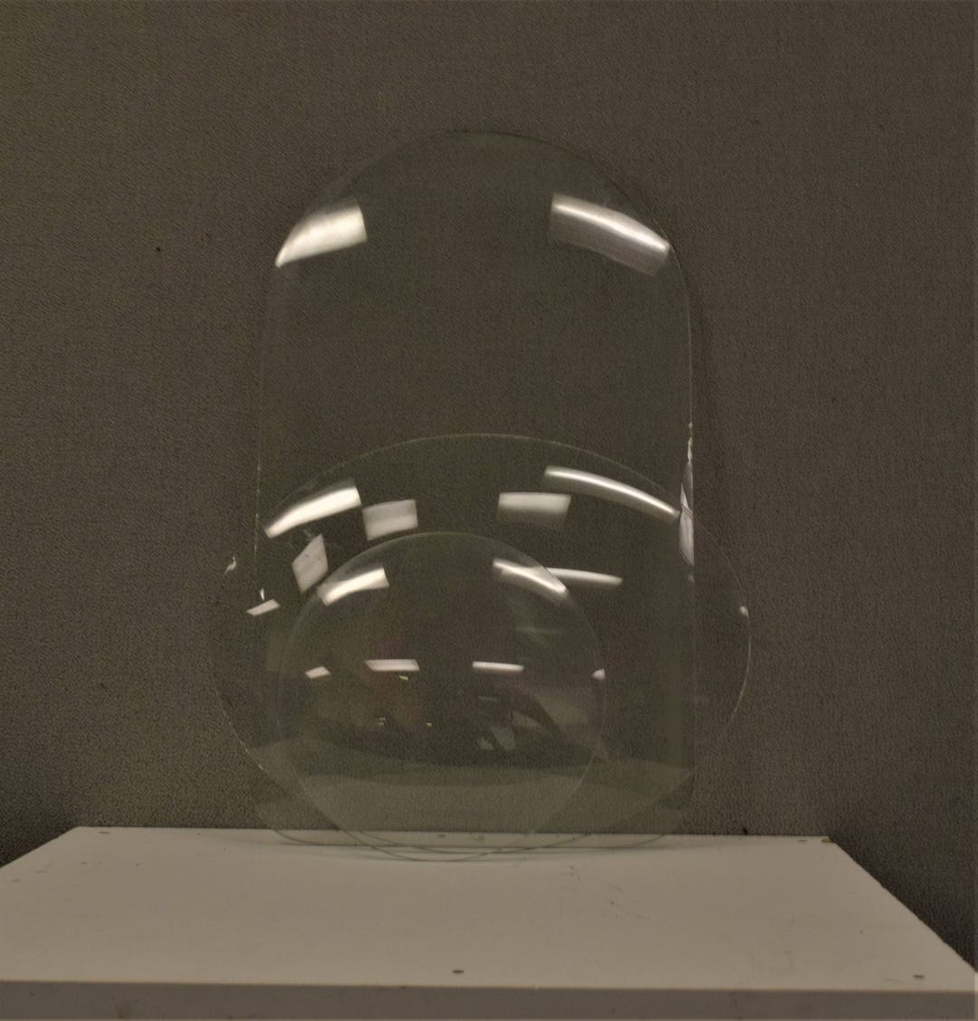 Convex Glass OVAL Bubble Glass VARIOUS SIZES New and Vintage