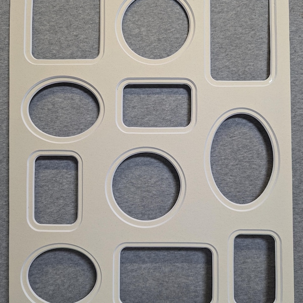 PHOTO COLLAGE mat Size 11x14 - 11 Openings Choice of Color