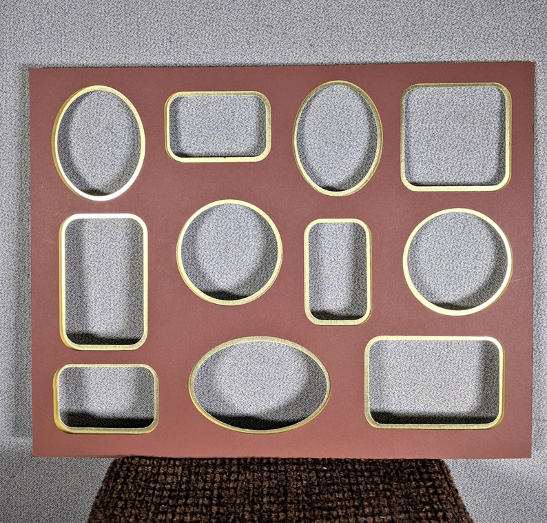 PHOTO COLLAGE mat Size 11x14 11 Openings Choice of Color Etsy Italia