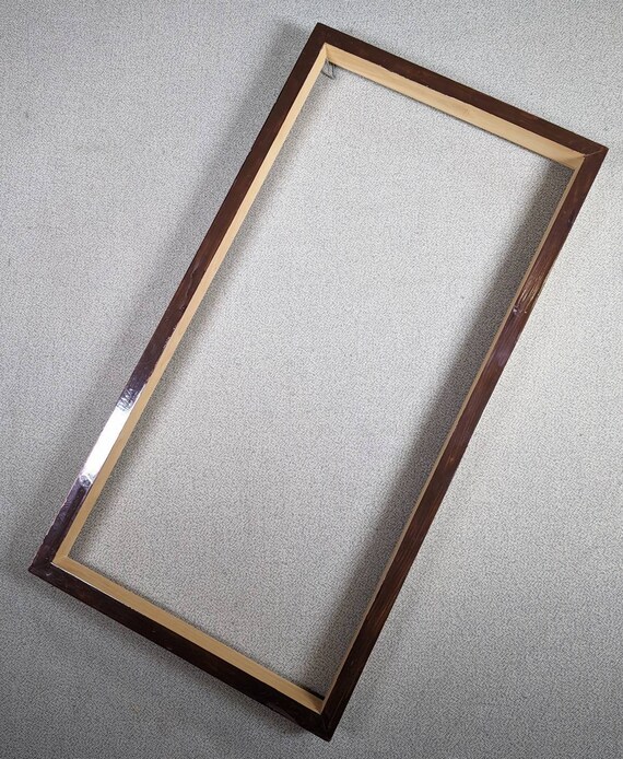 10x20 Traditional Black Complete Wood Picture Frame with UV