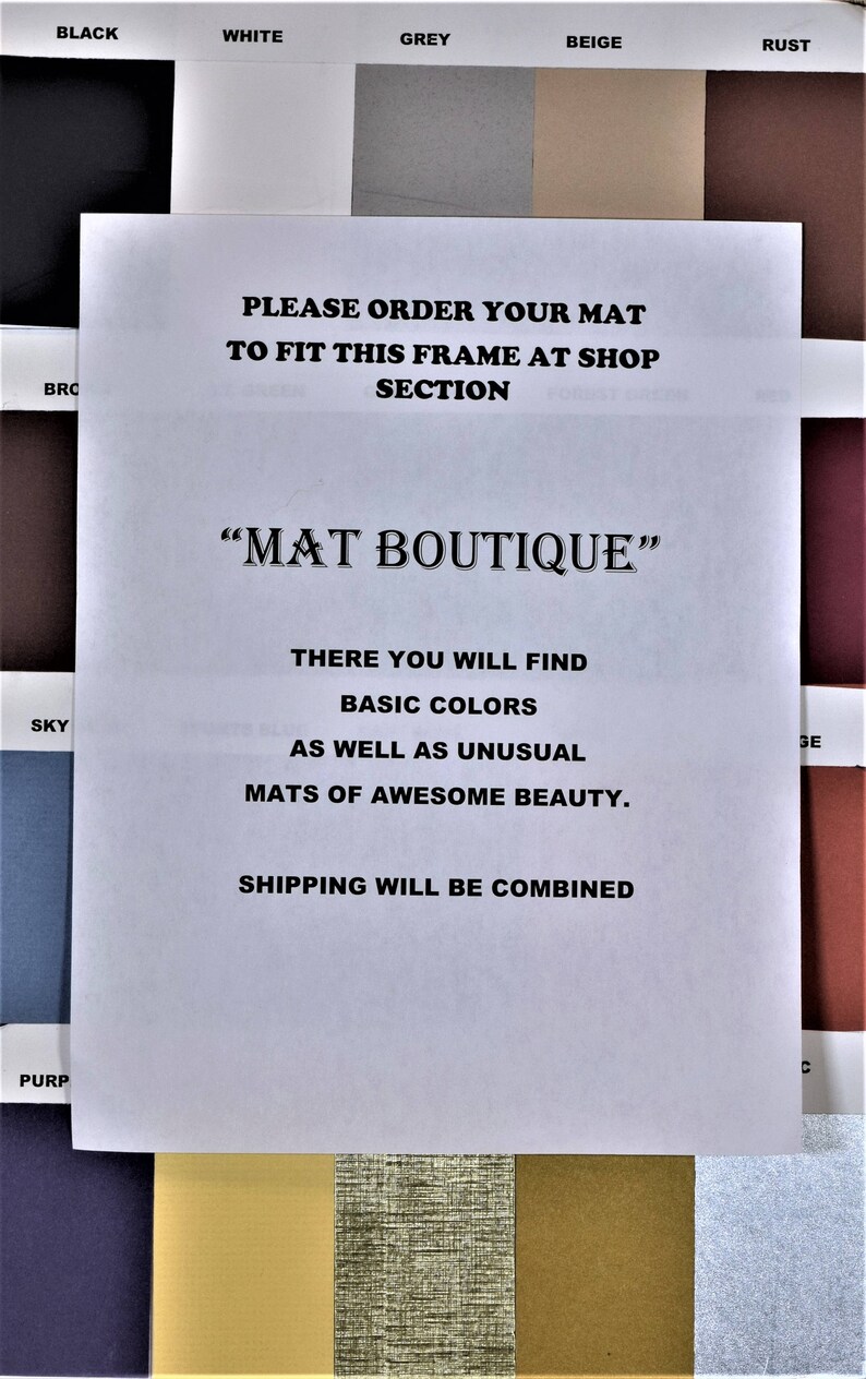 6x24 Frame approximate Size Vintage Gold Long Skinny With Etsy