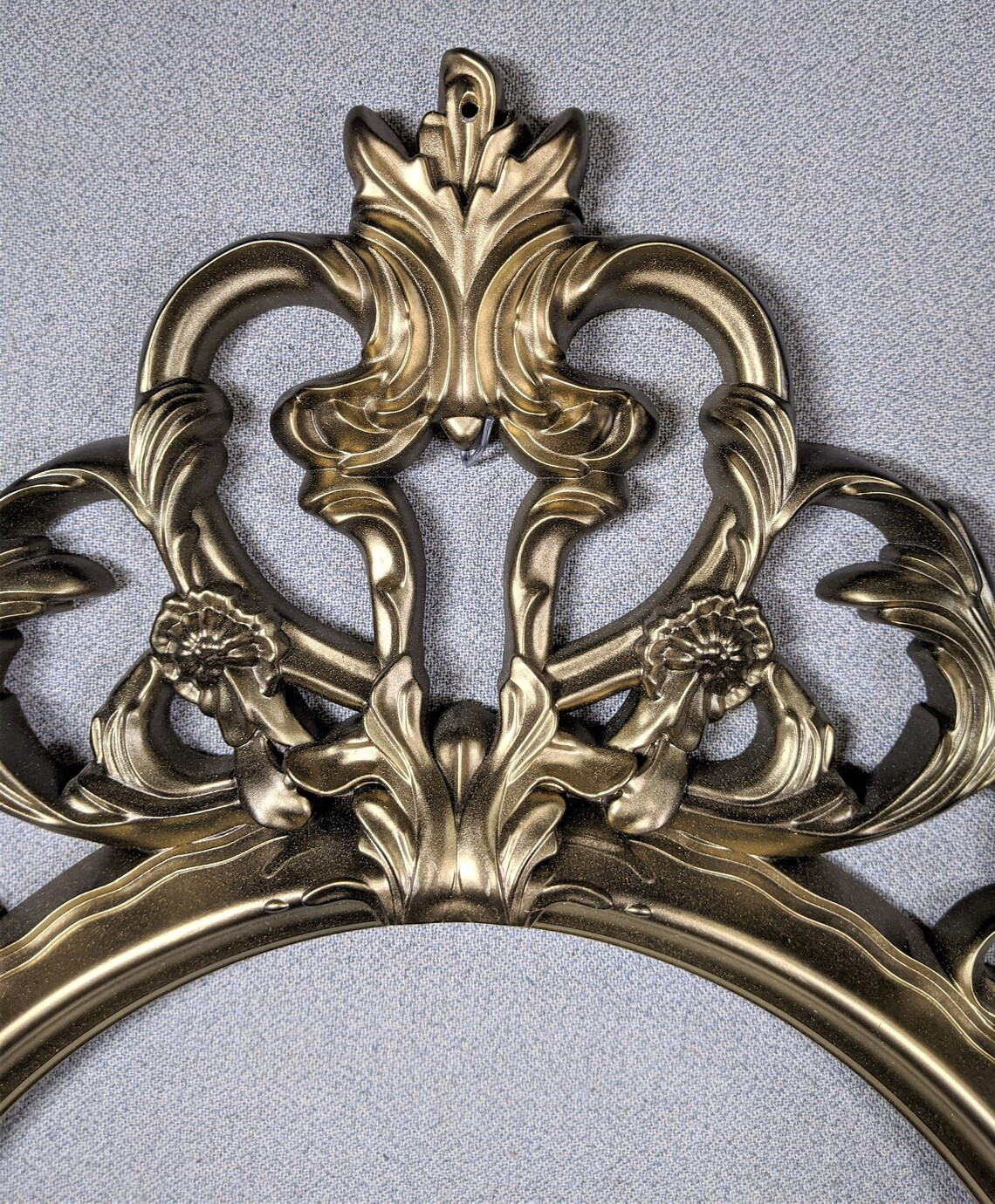 16x20 Oval Frame Approximate Size Vintage Gold Ornate Etsy