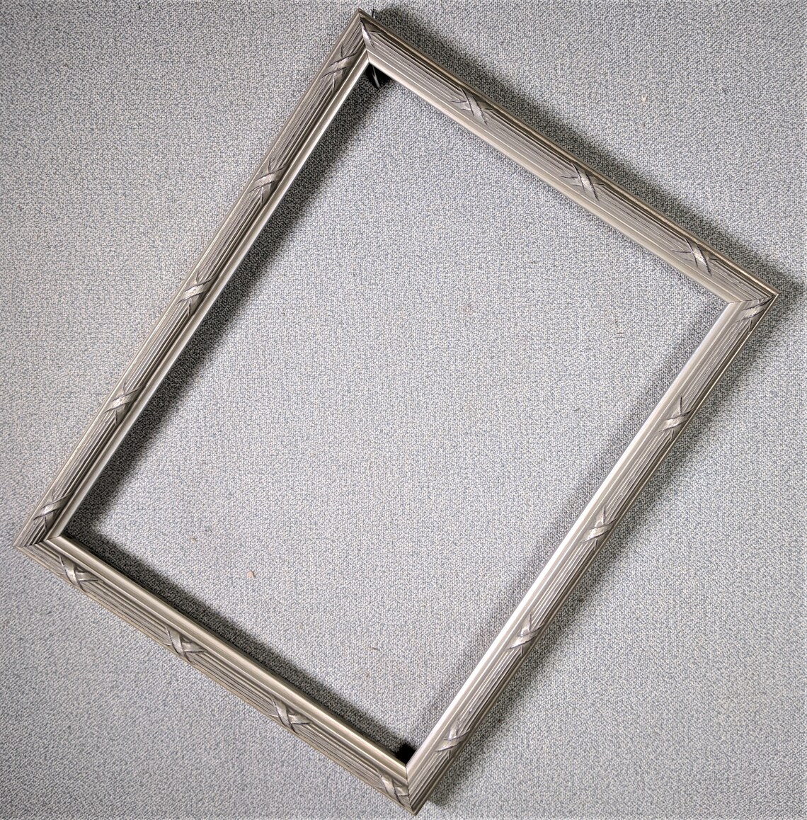 9x12 Frame NEW Silver Ornate with Optional Glass and Etsy