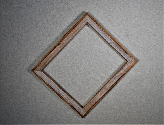 12x14 Frame Barnwood Rustic With Optional Glass And Custom Cut Matting