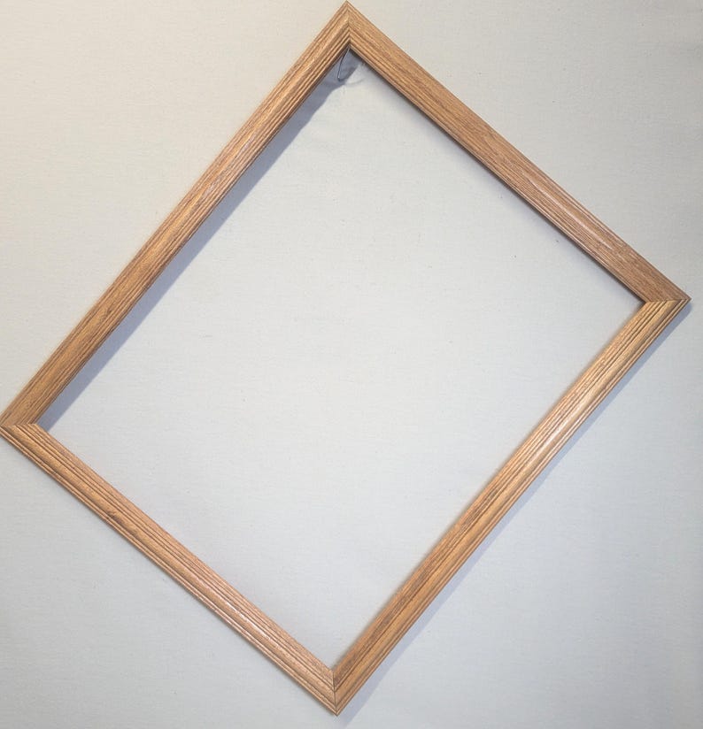 16x20 Frame With Optional Multi Opening Mat Included Oak OR Metallic ...
