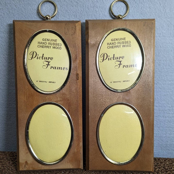 Double Oval 4x6 Picture Frame Etsy