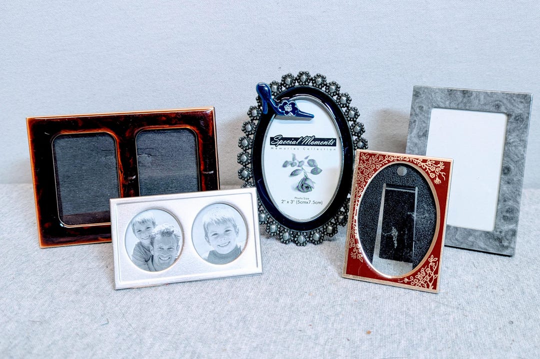 Mini Group Frame SET OF FIVE Mini Photo Frames Various Styles - Etsy