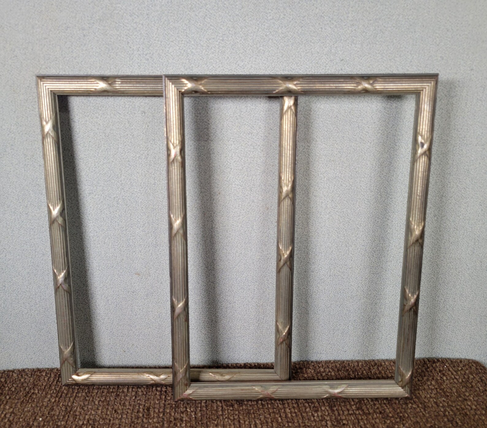 9x12 Frame NEW Dark Silver Ornate with Optional Glass Etsy