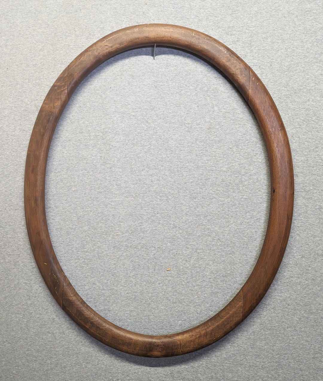16x20 Oval Frame approximate Size Vintage Walnut Plain Etsy