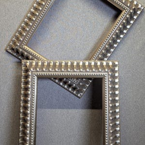 9x12 Frame ***NEW*** VERY Large Heavy Ornate Silver Deep Inside with Optional Glass and Custom Cut Matting