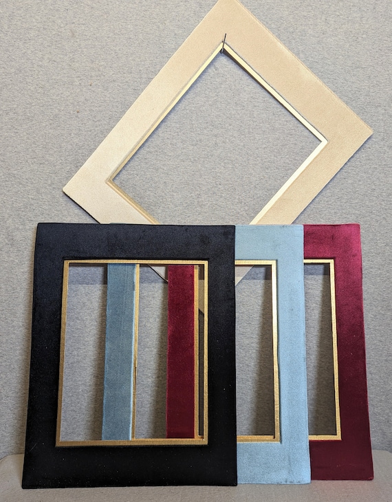 White Acid Free 20x24 Picture Frame Mat With Green Core Bevel Cut For 16x20 Pictures Fits 20x24 Frame One Mat