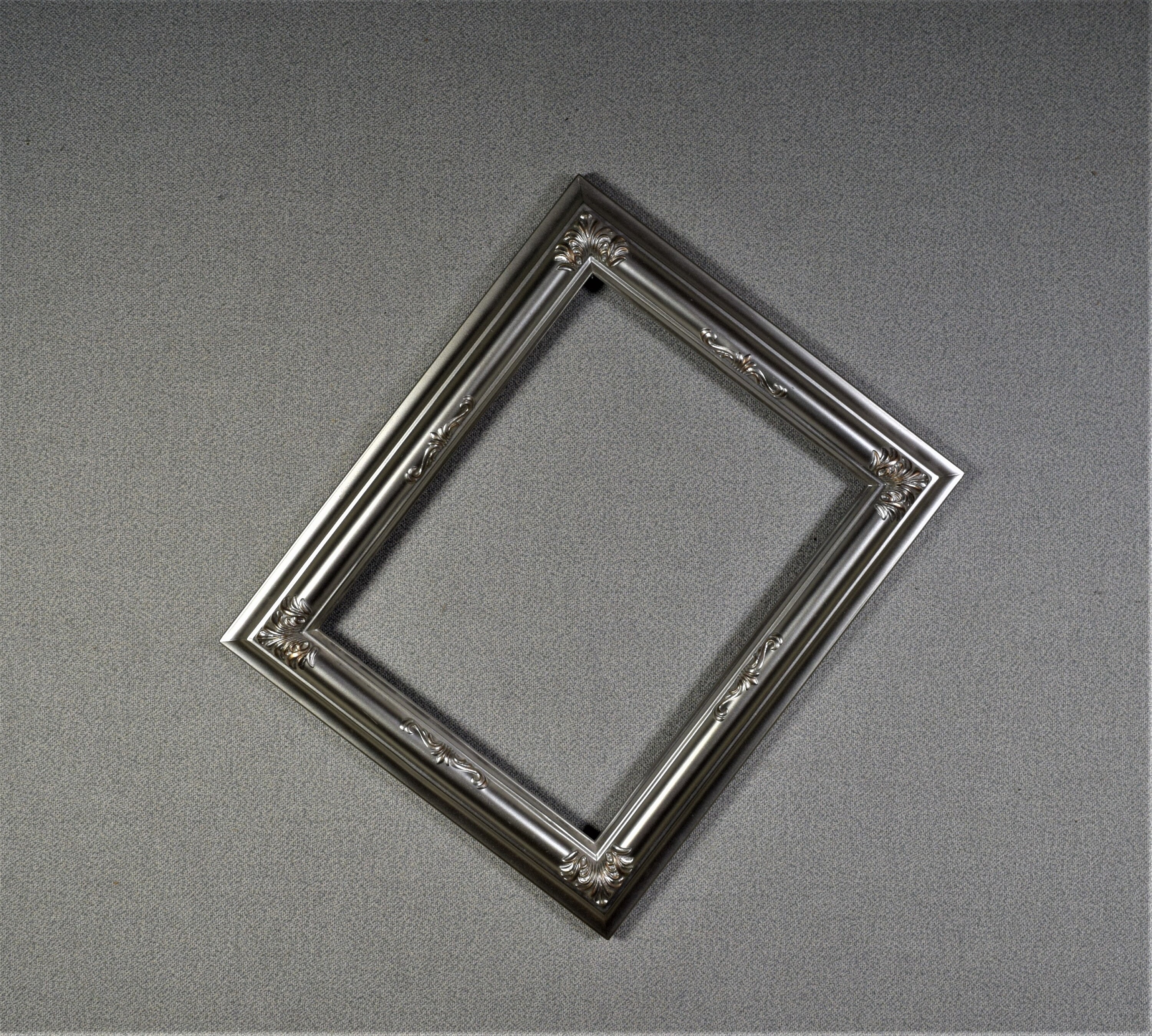 8x10 Ornate Silver Picture Frame Complete Kit with Glass and Etsy