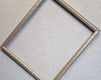 13x15 Frame Silver Embossed with Optional Glass and Custom Cut Matting THREE AVAILABLE