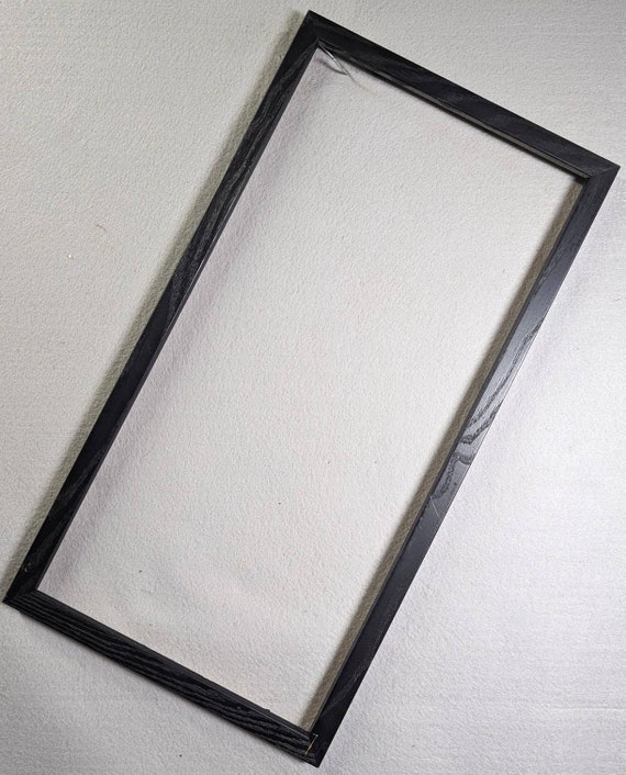 10x20 Frame White Wood Picture Frame - UV Acrylic, Foam Board