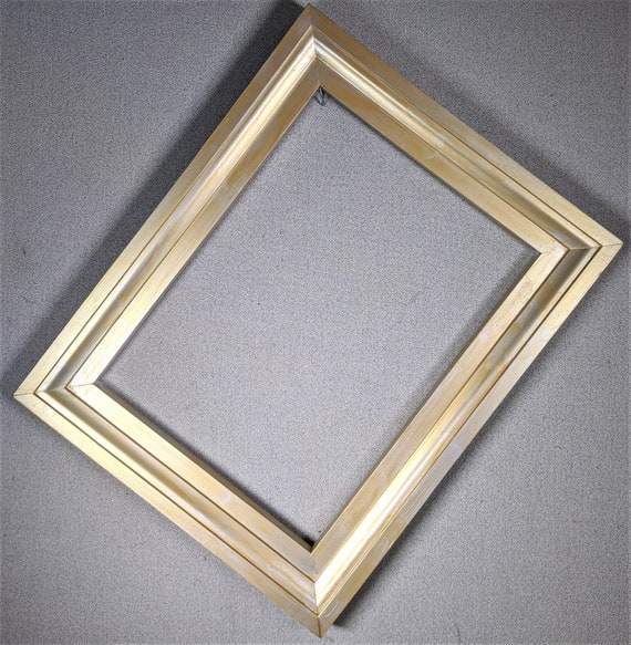 11x15 Frame Gold With Optional Glass and Custom Cut Matting Etsy
