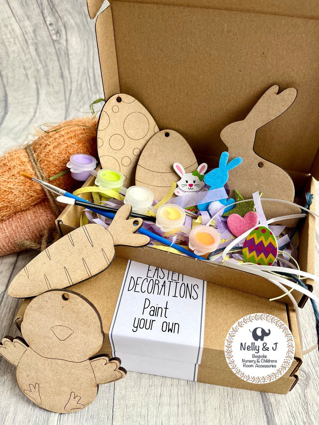 Easter Craft Kit - Craft Kits - Easter Paint Your Own Decorations ...