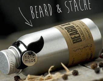 BEARD OIL Vanilla Pepper Sandalwood • Moisturizes, strengthens and nourishes facial hair