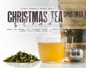 DETOX TEA BLEND Christmas • Holistic Herbal Tea for body detoxification