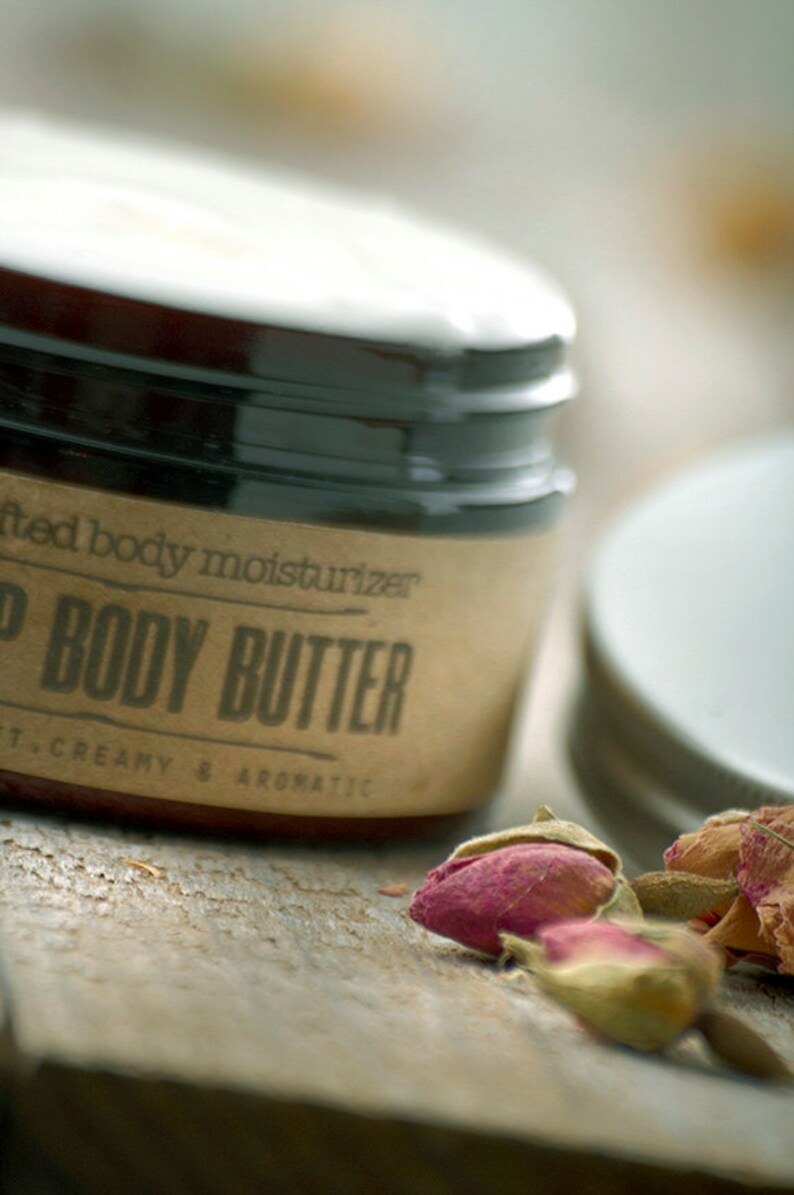 Body Butter ROSEHIP Organic rosehip body moisturizer by Etsy