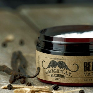 BEARD CONDITIONER Vanilla Pepper Sandalwood organic beard conditioner, beard care, mens care, facial hair beard softener, Gift for him image 5