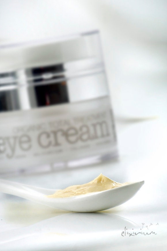 ORGANIC EYE CREAM Fine Lines Puffy & Black Circles Total Etsy