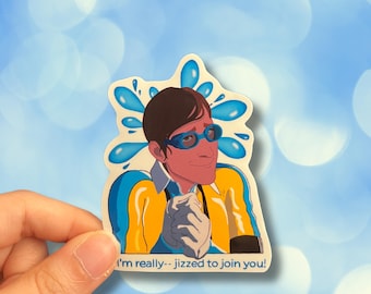 Dispatch Waterboy Sticker - Dispatch Video Game