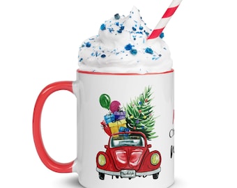Christmas Mug with Color Inside