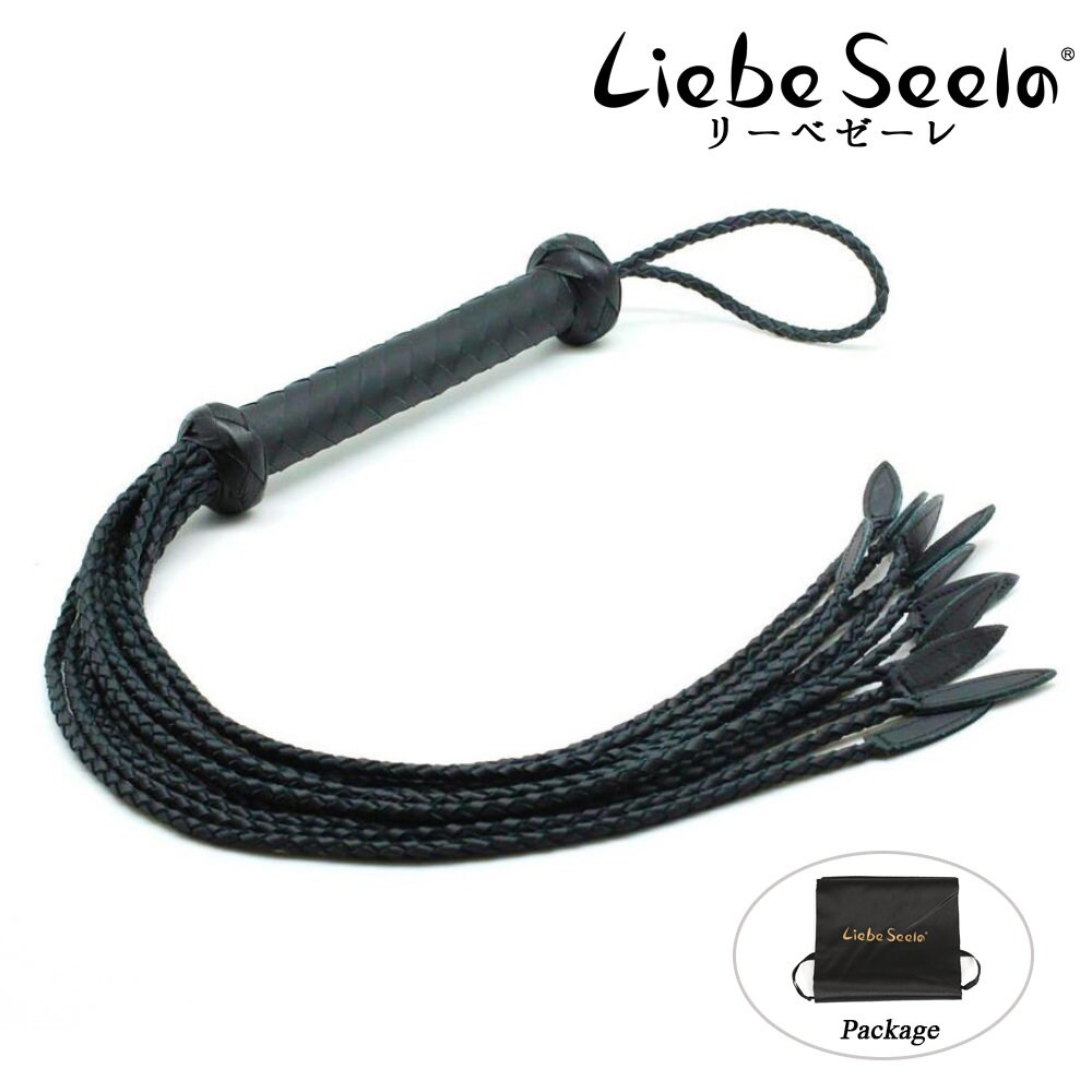 Braided Cat O Nine Tails Flogger Leather Whip Flogger Cow Leather Flogger whip