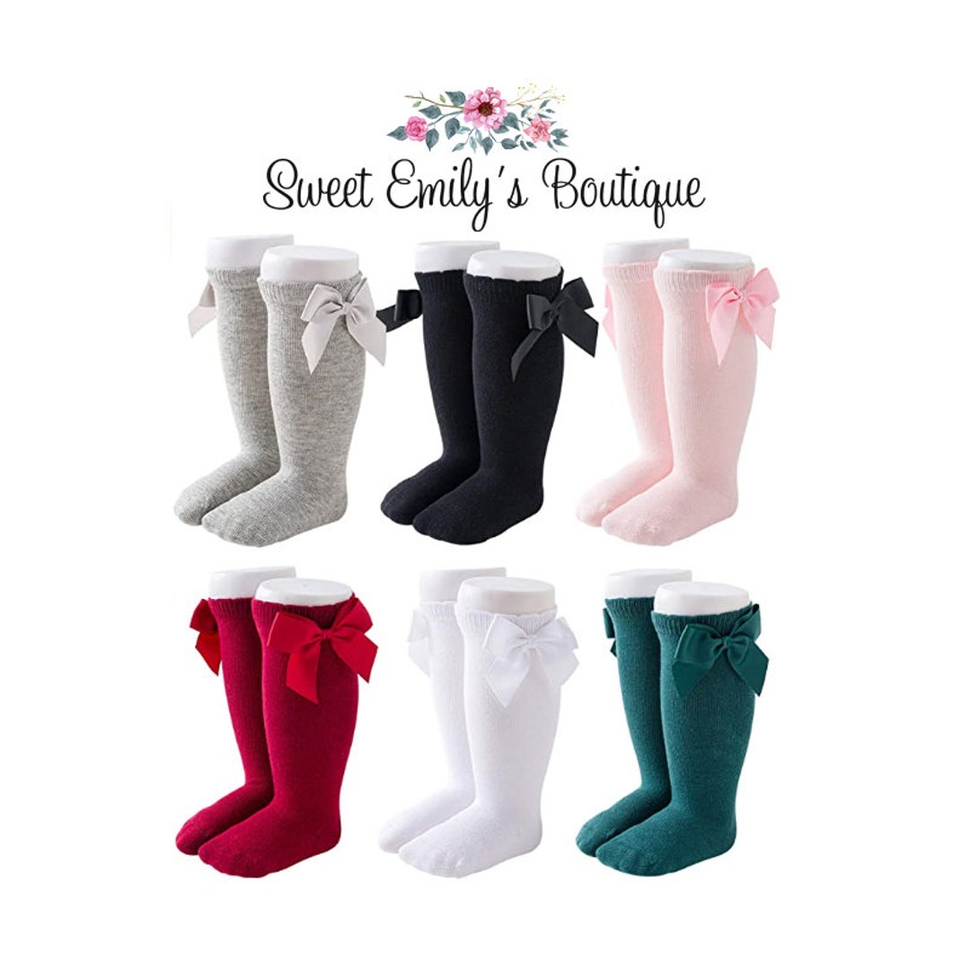 Baby Girl Knee Socks Knee Socks Toddler Knee High Socks Etsy