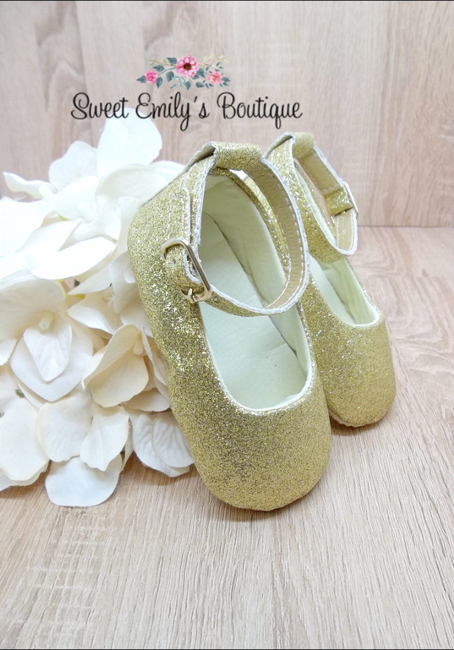 Gold Baby Shoes Glitter Baby Shoes Gold Baby Girl Shoes Etsy