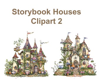 Storybook House Clipart 2
