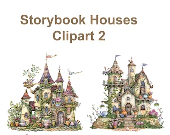 Storybook House Clipart 2