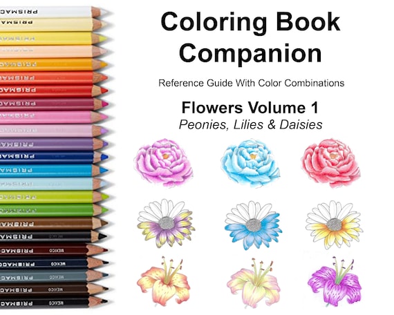 Download Coloring Book Companion Reference Guide For Coloring Books Etsy