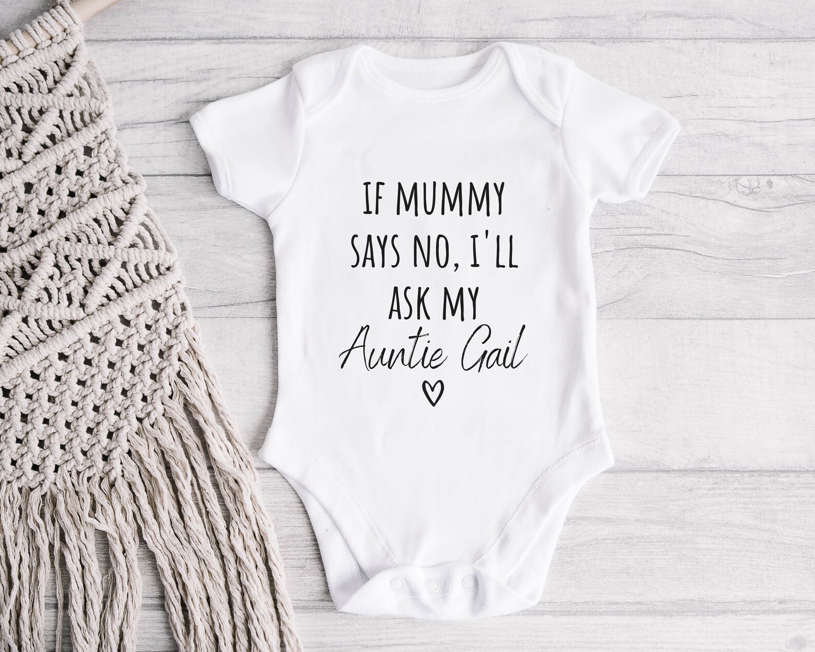 Personalised Favourite Auntie Baby Grow Personalised Gift Etsy UK