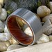 see more listings in the Wood Inlay Wedding Bands section