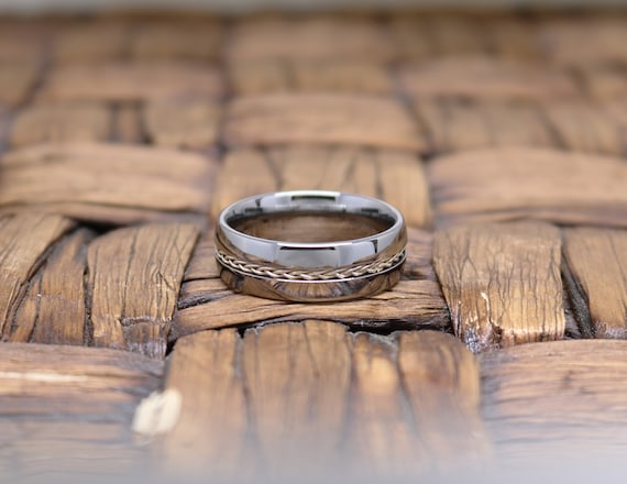 Anello tungsteno uomo new arrivals