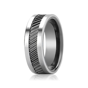 Tungsten Ring,Mens Wedding Band,Tungsten Wedding Ring, Mens Wedding Ring,Engagement Ring,Promise Ring,Couples Ring,Men & Womens,Personalized