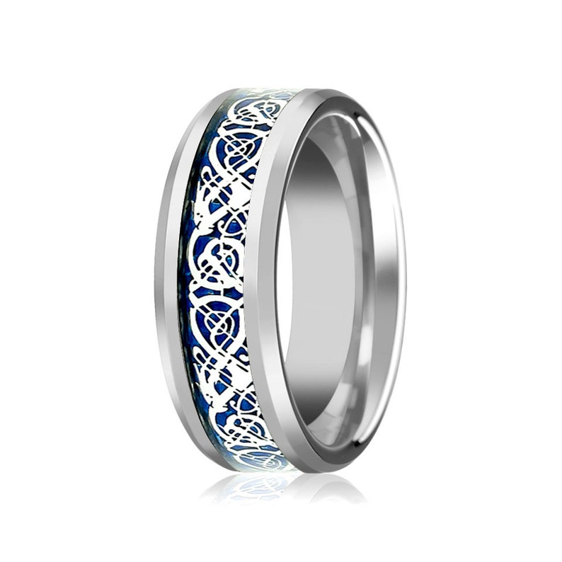 Tungsten Rng, Men's Tungsten Weddng Band, Men's Slver Weddng Band