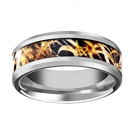 Mens tungsten camo wedding bands deals