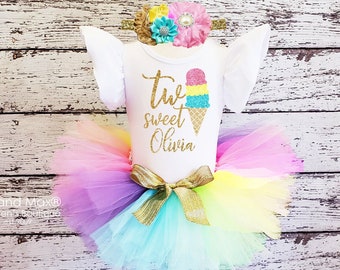 ice cream tutu dress