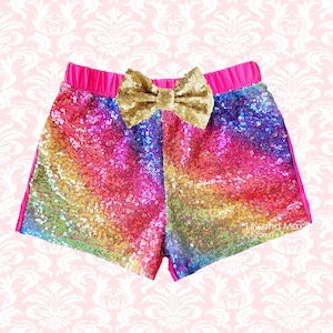 Little girl sequin shorts shop