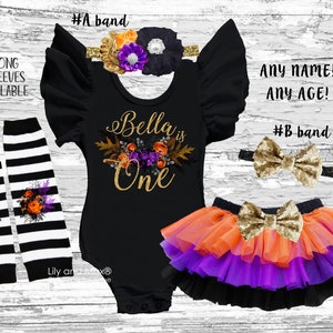 Halloween first birthday outfit girl hotsell