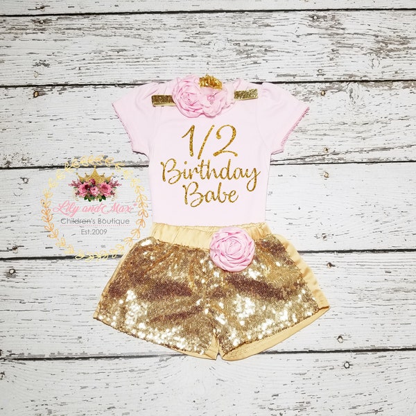 Girls Cute Birthday Outfit  Girls Elegant Outfit Two-Piece Set