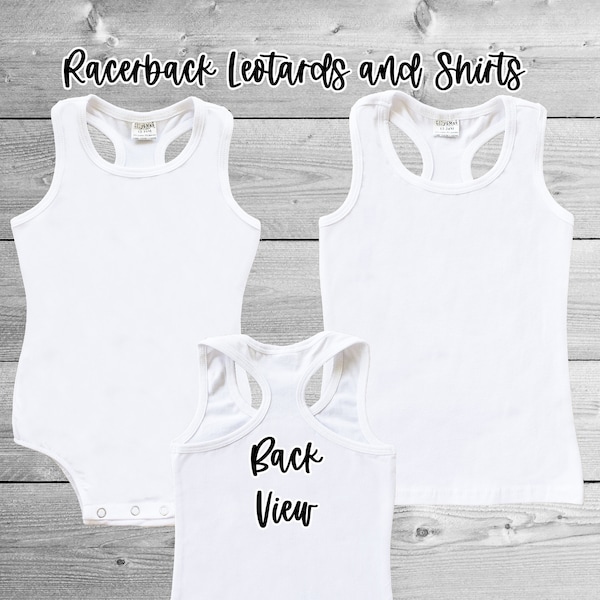 Racerback Leotard Etsy
