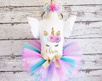 diy unicorn birthday outfit